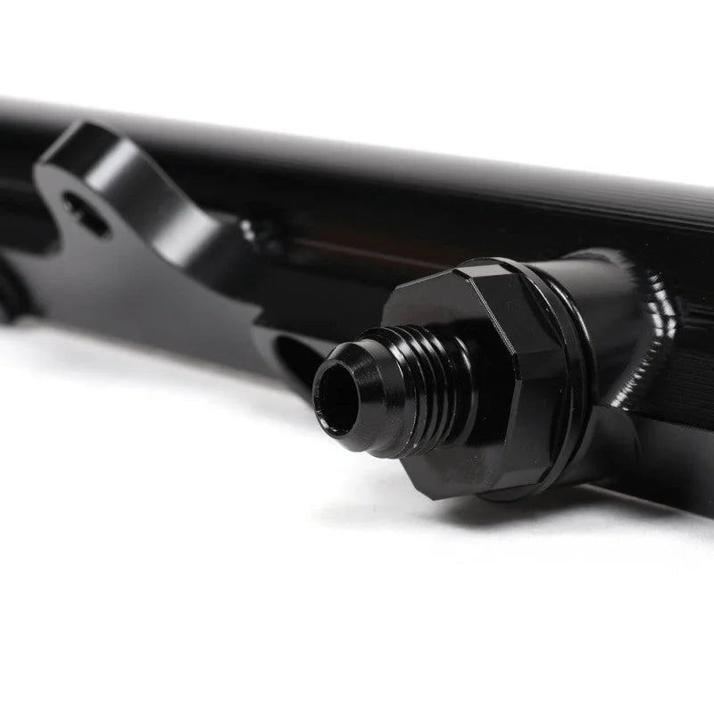 BLOX Racing Honda K-Series Xtreme Aluminum Fuel Rail - Black - Main Product View