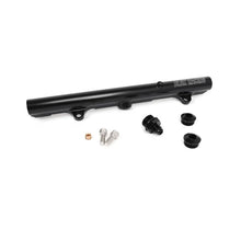 Load image into Gallery viewer, BLOX Racing Honda K-Series Xtreme Aluminum Fuel Rail - Black - Back View