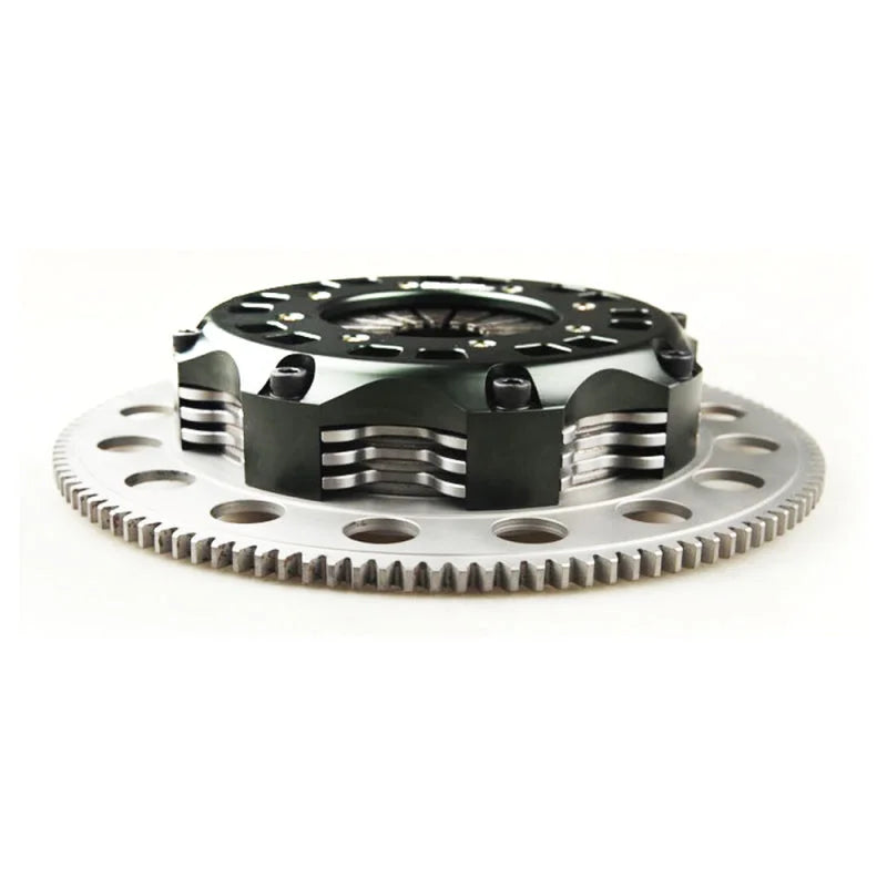 BLOX Racing Honda K20/K24 K-Series 7.25in Twin Disc Clutch Kit - Detail View