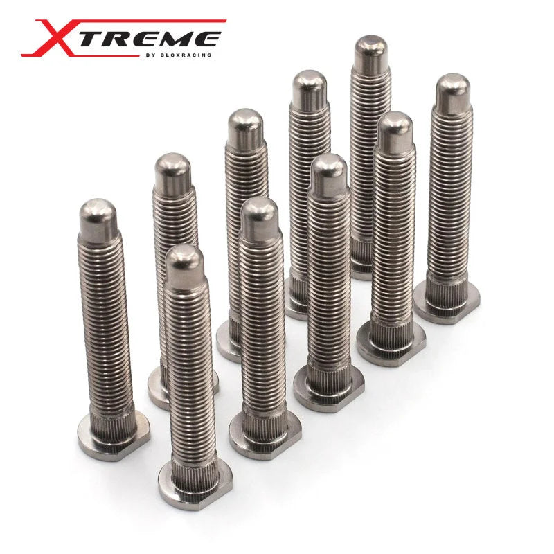 BLOX Racing Honda Xtreme Titanium Wheel Studs 12 x 1.50mm - Set of 10 - Main Product View