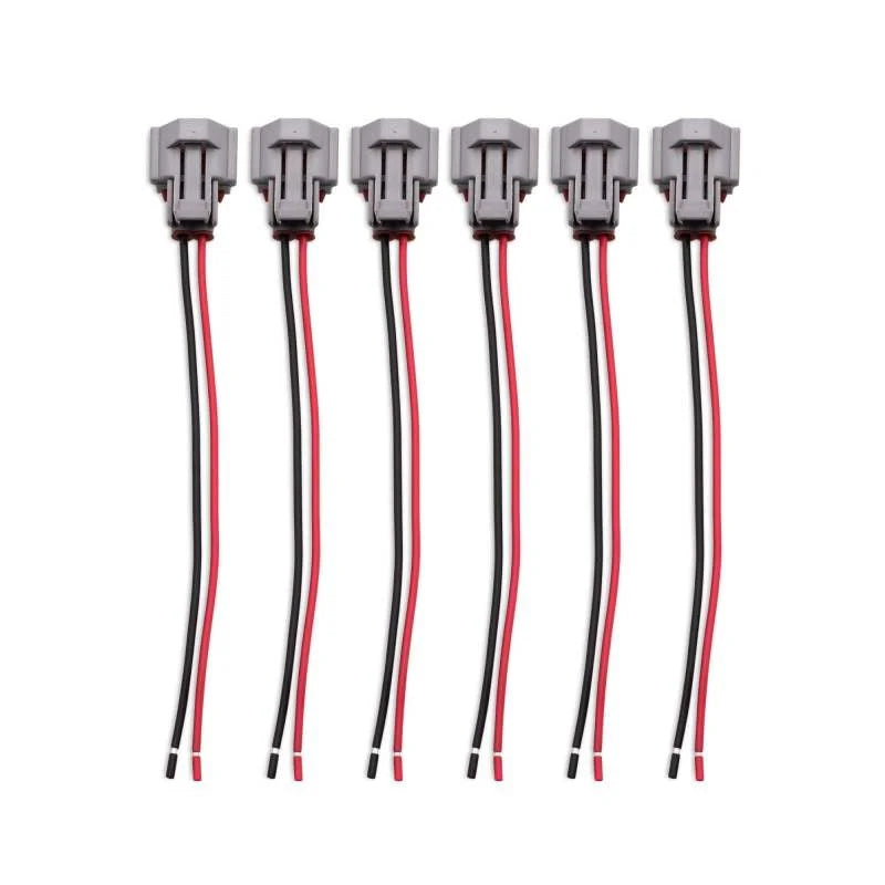 BLOX Racing Injector Pigtail Denso Female - Set Of 6 - Main Product View