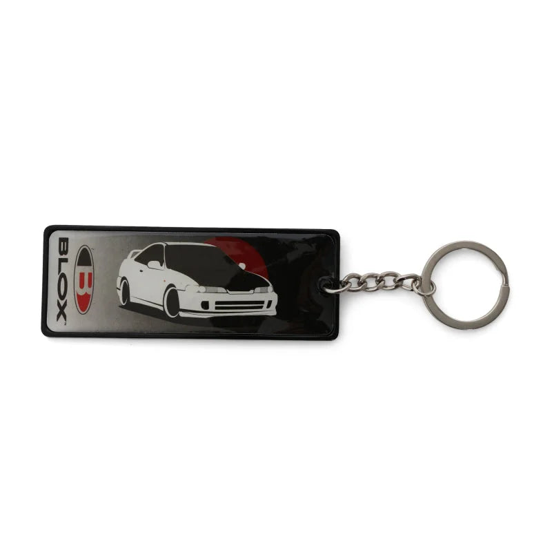 BLOX Racing Integra DC Metal Plate Keychain - Main Product View