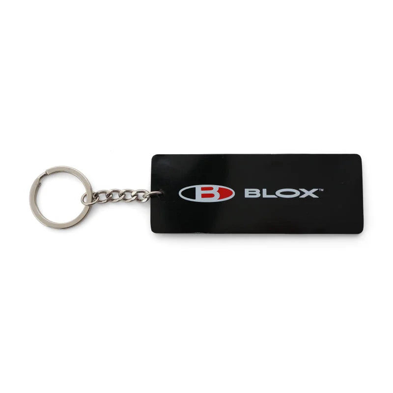 BLOX Racing Integra DC Metal Plate Keychain - Back View