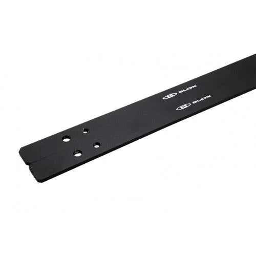 BLOX Racing JDM to USDM License Plate Adapter Bracket - Back View