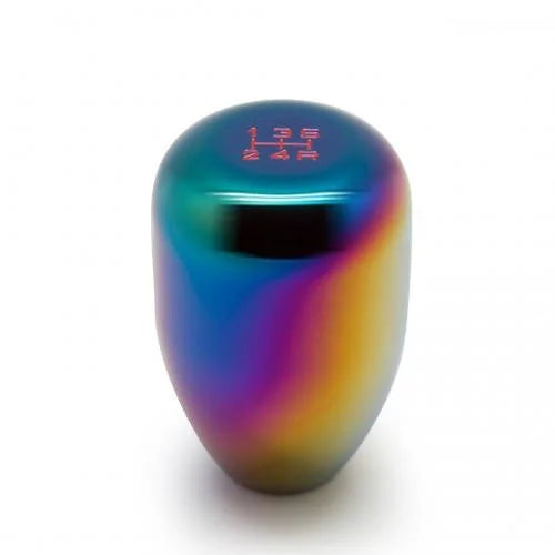 BLOX Racing Limited Series 5-Speed Billet Shift Knob - NEO Chrome 10x1.5mm - Side View