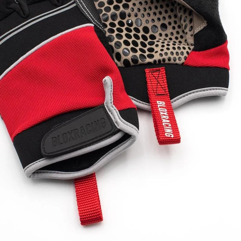 BLOX Racing Logo Mechanics Gloves Extra Large - Installation View