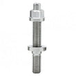 Load image into Gallery viewer, BLOX Racing M10x1.25x55mm Single Piece Stainless Steel Manifold Stud - Back View
