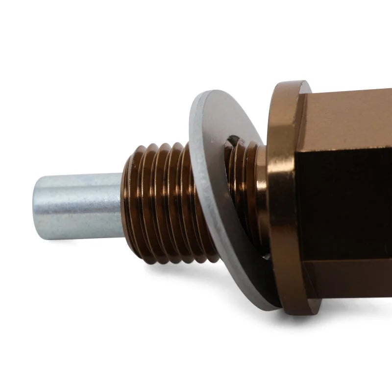 BLOX Racing Magnetic Drain Plug - Oil / 12x1.25mm (Fits Nissan Toyota Daihatsu) - Back View