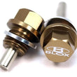 Load image into Gallery viewer, BLOX Racing Magnetic Drain Plug - Oil / 20x1.25mm (Fits Subaru) - Side View