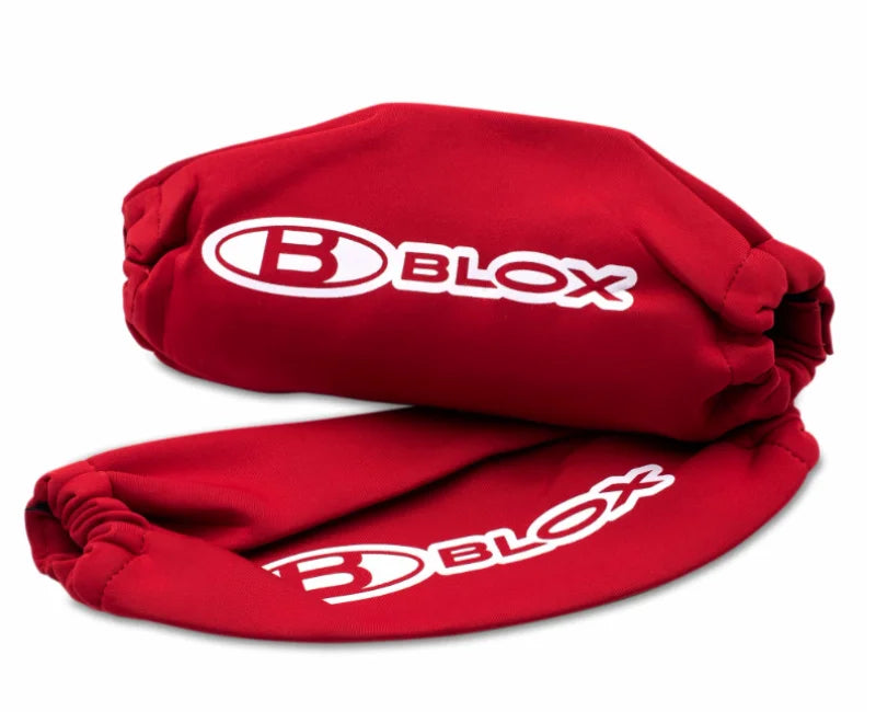 BLOX Racing Neoprene Coilover Covers - Red (Pair) - Additional View 5