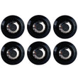 Load image into Gallery viewer, BLOX Racing New Fender Washers Kit M6 12pt - 6pc Large Diameter Black - Detail View