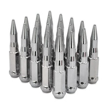 Load image into Gallery viewer, BLOX Racing Original Spike Forged Lug Nut 14x1.5mm - Chrome 20 Piece - Detail View