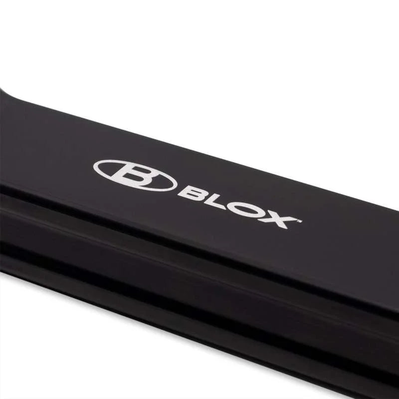 BLOX Racing Pitch Stop Mount - Universal Fits Most All Subaru - Black Anodized - Side View