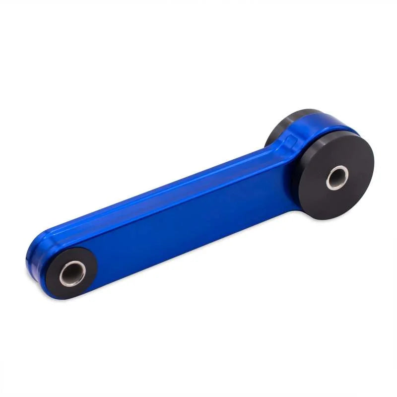 BLOX Racing Pitch Stop Mount - Universal Fits Most All Subaru - Blue Anodized - Side View