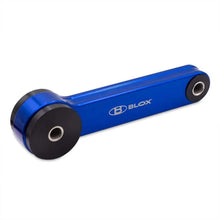 Load image into Gallery viewer, BLOX Racing Pitch Stop Mount - Universal Fits Most All Subaru - Blue Anodized - Detail View