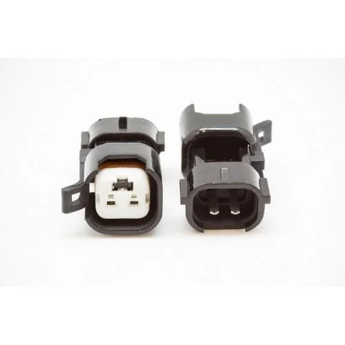 BLOX Racing Quick Connectors - EV6/EV14 to Denso (Single Adapter) - Side View