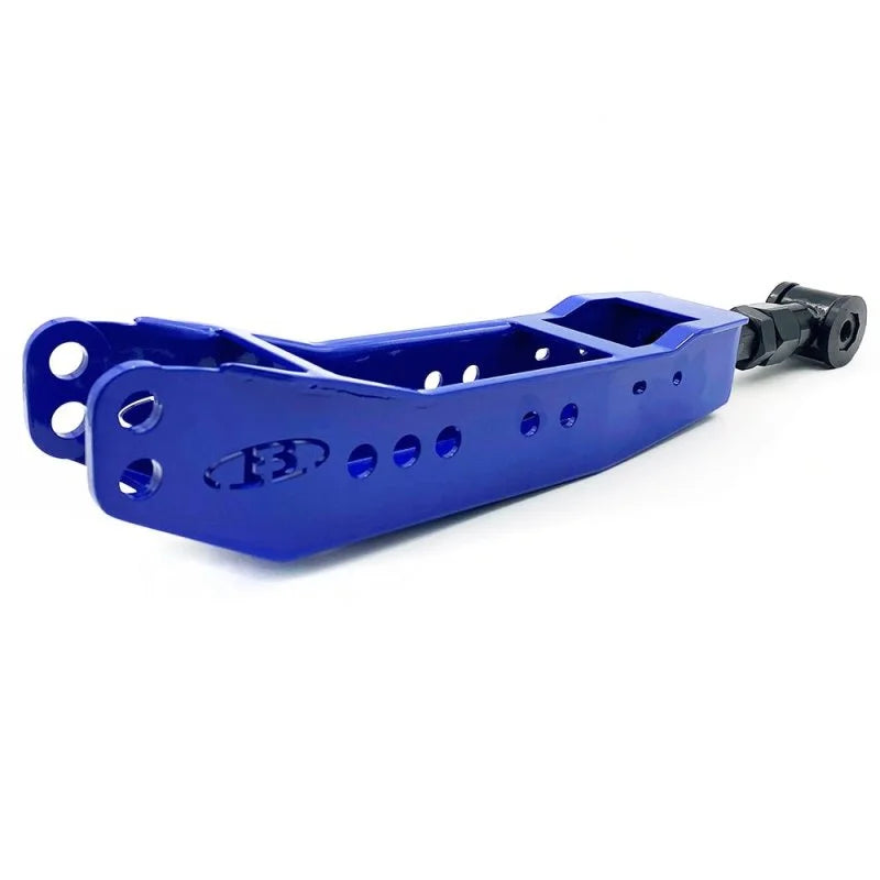 BLOX Racing Rear Lower Control Arms - Blue (2013+ Subaru BRZ/Toyota 86 / 2008-2023 Subaru WRX/STI) - Detail View