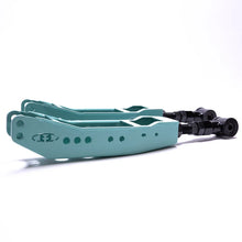 Load image into Gallery viewer, BLOX Racing Rear Lower Control Arms - Teal (2013+ Subaru BRZ/Toyota 86 / 2008-2023 Subaru WRX/STI) - Installation View