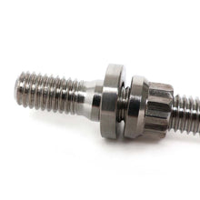 Load image into Gallery viewer, BLOX Racing SUS303 Stainless Steel Manifold Stud Kit M8 x 1.25mm 65mm in Length - 9-piece - Installation View