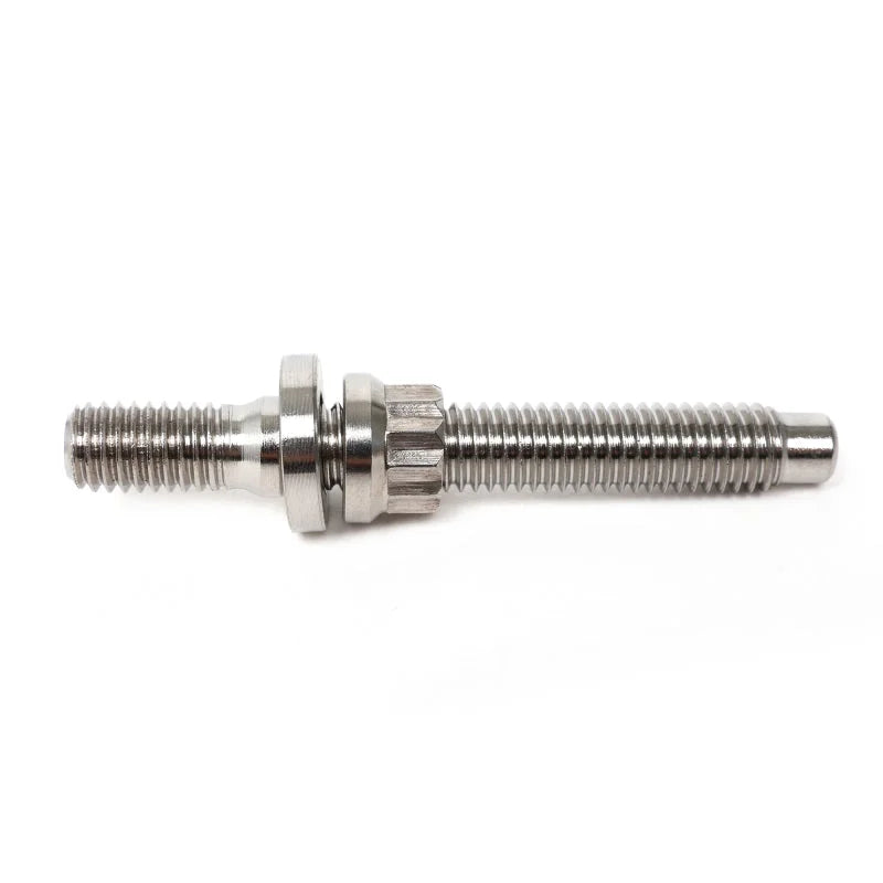 BLOX Racing SUS303 Stainless Steel Manifold Stud Kit M8 x 1.25mm 65mm in Length - Single - Side View
