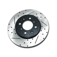 Load image into Gallery viewer, BLOX Racing Slotted And Cross-Drilled Rotor Left SIde - Main Product View