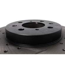 Load image into Gallery viewer, BLOX Racing Slotted And Cross-Drilled Rotor Left SIde - Side View