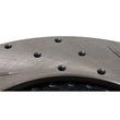 Load image into Gallery viewer, BLOX Racing Slotted And Cross-Drilled Rotor Left SIde - Installation View