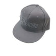 Load image into Gallery viewer, BLOX Racing Snapback Cap Black with Black Logo - Blox Racing - New Style Flat Bill - Main Product View