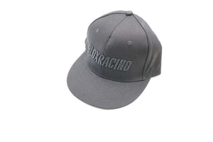 BLOX Racing Snapback Cap Black with Black Logo - Blox Racing - New Style Flat Bill - Main Product View