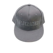 Load image into Gallery viewer, BLOX Racing Snapback Cap Black with Black Logo - Blox Racing - New Style Flat Bill - Side View