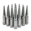 Load image into Gallery viewer, BLOX Racing Spike Forged Lug Nuts - Chrome 12 x 1.25mm - Set of 16 - Detail View