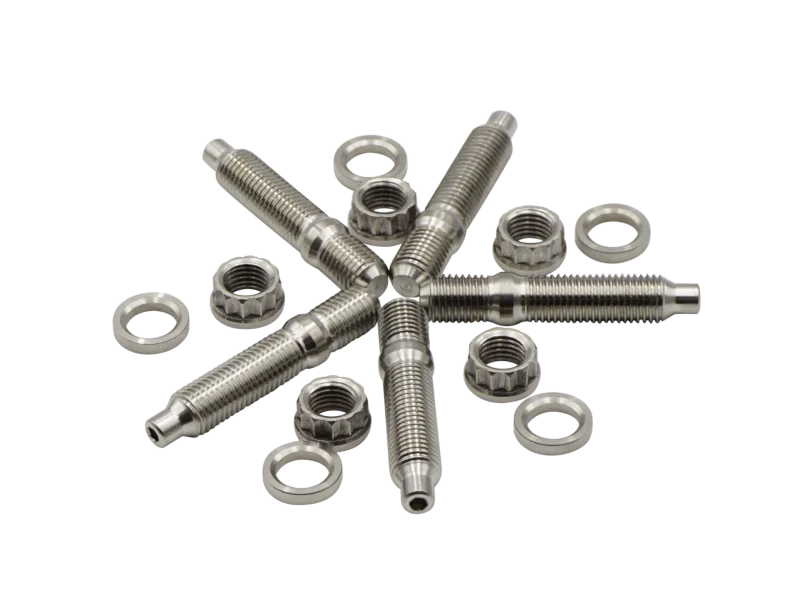 BLOX Racing Stainless Steel Exhaust Manifold Studs 5-Piece Set - M10x1.25 55mm - Side View