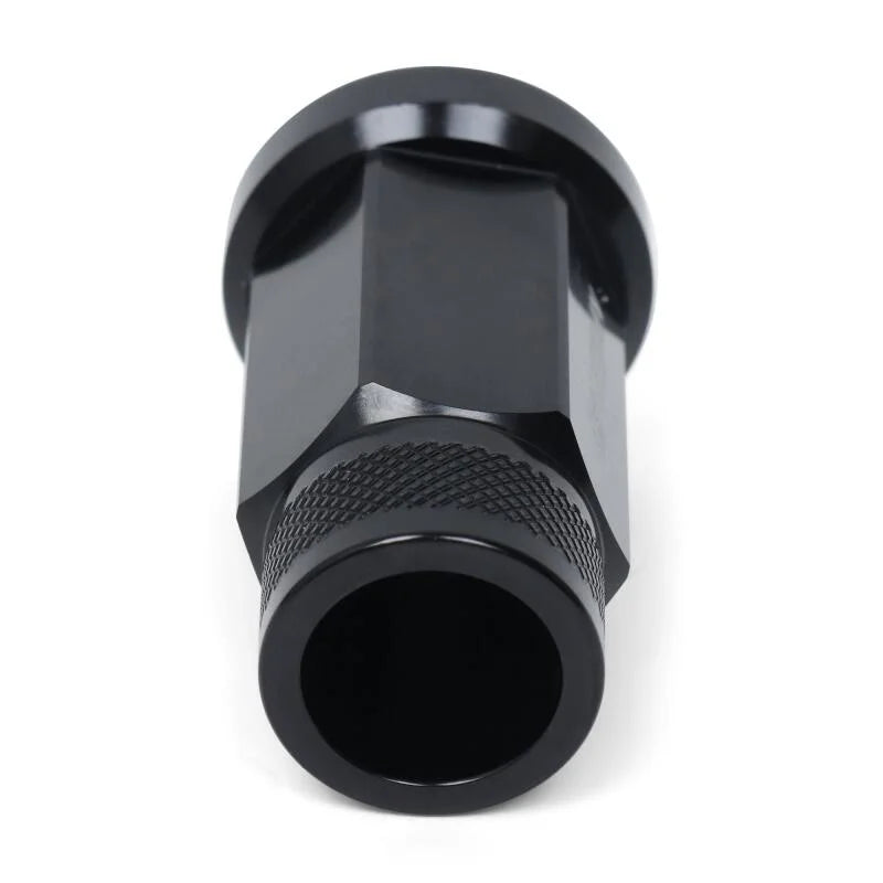 BLOX Racing Street Series Forged Extended Lug Nut Black Single - Side View