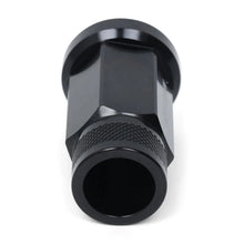 Load image into Gallery viewer, BLOX Racing Street Series Forged Extended Lug Nut Black Single - Side View
