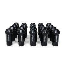 Load image into Gallery viewer, BLOX Racing Street Series Forged Lug Nuts - Black 12 x 1.25mm - Set of 16 - Side View