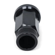 Load image into Gallery viewer, BLOX Racing Street Series Forged Lug Nuts - Black 12 x 1.25mm - Single piece - Side View