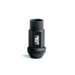 Load image into Gallery viewer, BLOX Racing Street Series Forged Lug Nuts - Flat Black 12 x 1.5mm - Single piece - Side View