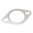Load image into Gallery viewer, BLOX Racing Subaru Dual Fit 2.25in/2.5in Universal 2-Hole MLS Exhaust Gasket - Side View