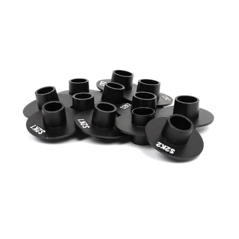 BLOX Racing Subframe Hard Collar Kit for All S2000 - Front and Rear total 12 Pieces (Gold) - Main Product View