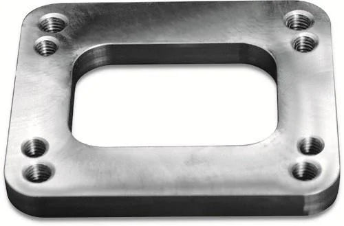 BLOX Racing T3 & T4 Dual Pattern Inlet Flange - Open - Side View