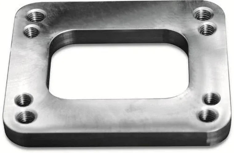 BLOX Racing T3 & T4 Dual Pattern Inlet Flange - Open - Side View