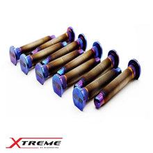 Load image into Gallery viewer, BLOX Racing Titanium Extended Wheel Studs M12X1.5mm 10Pcs Honda Fitment - Burnt - Side View