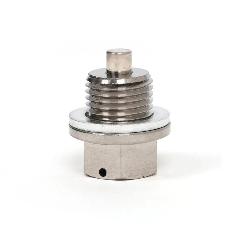 BLOX Racing Titanium Magnetic Oil Drain Plug - Subaru M16X1.5 Fa20 - Side View