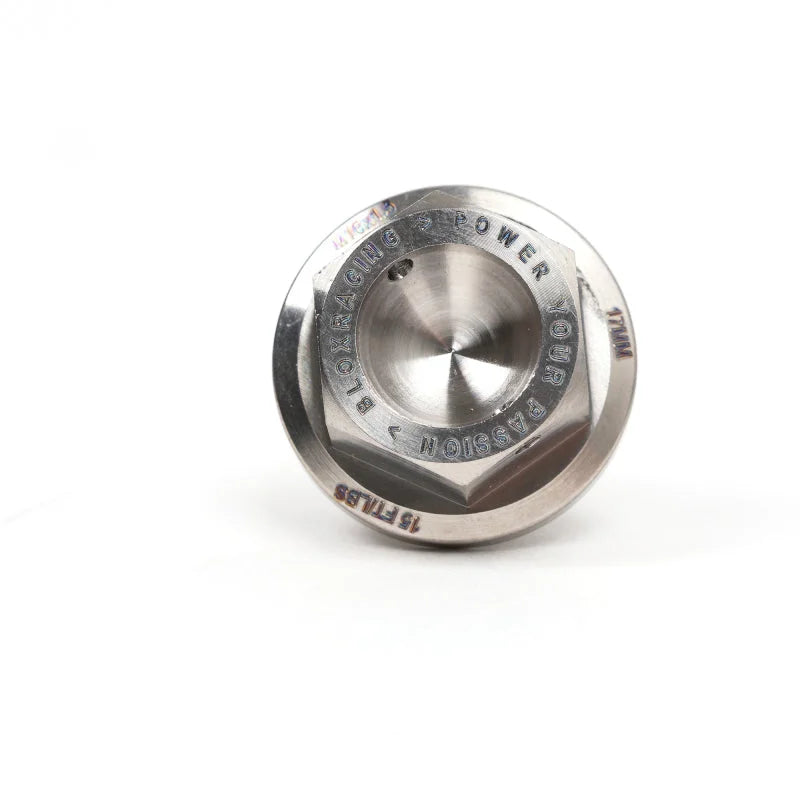 BLOX Racing Titanium Magnetic Oil Drain Plug - Subaru M16X1.5 Fa20 - Detail View