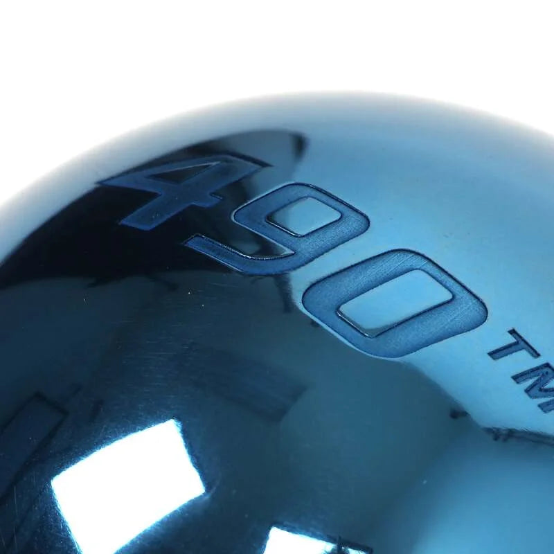 BLOX Racing V2 - 490 Limited Series Spherical Shift Knob 12X1.25 - Electric Blue - Side View