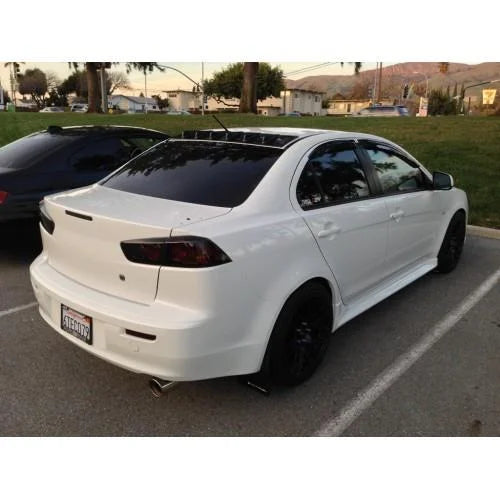 BLOX Racing Vortex Generator - ABS Black fits 2008-2015 Mitsubishi Lancer - Main Product View
