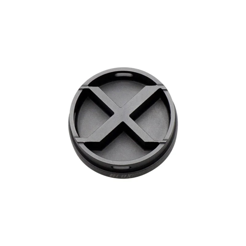 BLOX Racing Xtreme Line Billet Honda Oil Cap - Gun Metal - Side View