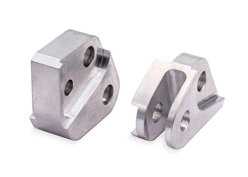 BLOX Short Shift Adapter for RSX/01-05 Civic Non-Si - Silver - Side View