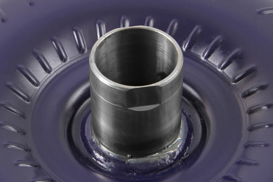 B&M 1.375-inch Crank 11.4-inch Bolt Circle, 2200-2600 RPM Stall fits 1980-1993 Ford / Lincoln / Mercury - Installation View
