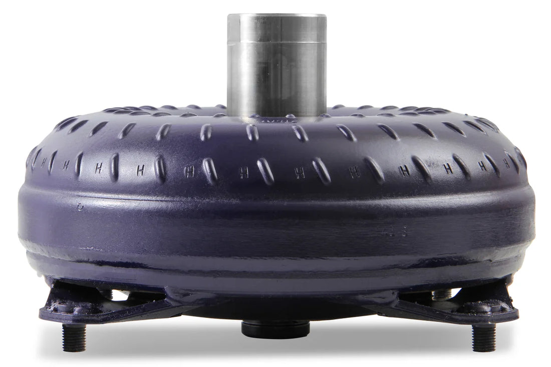 B&M 24 Spline Input. 10.5-inch Bolt Circle. 2200-2600 RPM Stall fits 1964-1984 Ford / Lincoln / Mercury - Side View